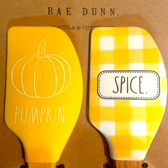 RAE DUNN➕FALL Spatula & Cutters Set NWT - Picture 2 of 4